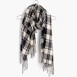 sale | madewell | plaid scarf with fringe